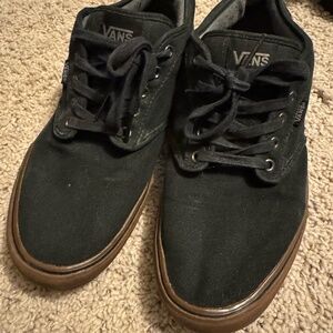 Vans Chukka Black & Gum Sole, Sz. 13